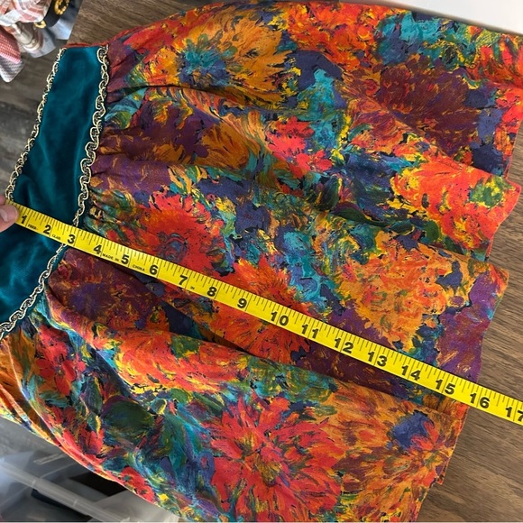 ❤️ Joan Priest Colorful Abstract girl Skirt 128cm 8-9 yrs - Picture 9 of 9